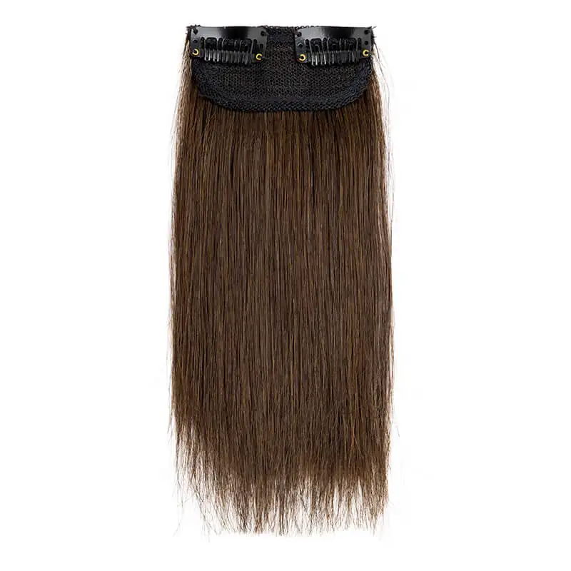 Straight Clip In Human Hair Extensions WXMY 100% Remy Human Hair 2 Clips in One piece Natural Black Brown Blonde 12 Colors