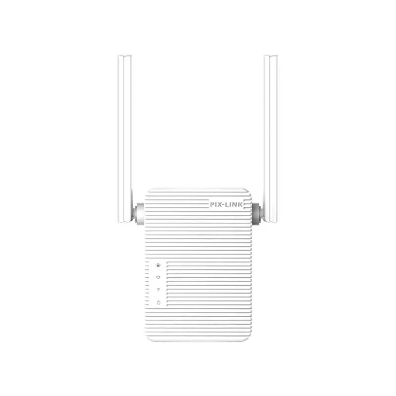 Pix-Link Lv-Wr13B Nuovo Ripetitore Wifi Wireless Da 300M Ripetitore Dual Antenna Routing Signal Expander Home Wifi Booster Dual Antenna