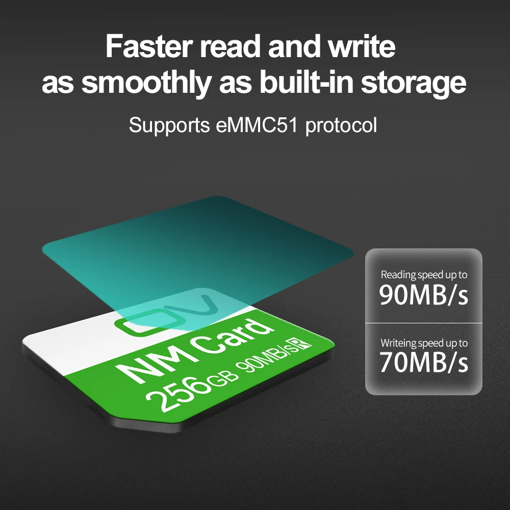 HUAWEI NM Card 256GB NMカード Amazon.com: Enhanced Version NM Memory Card 256GB 90MB/S