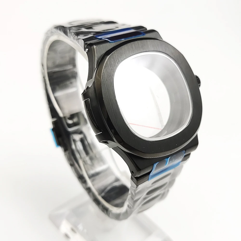 Ver Case Kit para o Movimento Sapphire Nautilus Relógio Mecânico Adequado para Nh35 38 Peças de Modificação pp