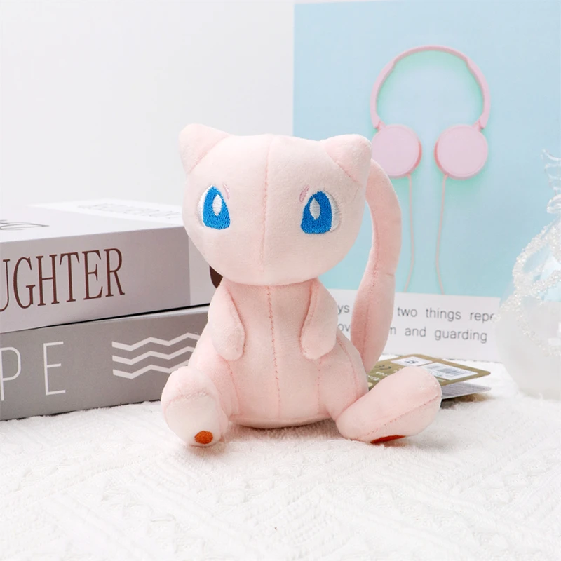 카와이 Gengar Magikarp Psyduck 부드러운 플러시 장난감 Mew Mewtwo Poliwag Lapras Galarian Ponyta 박제 동물 Peluche 인형