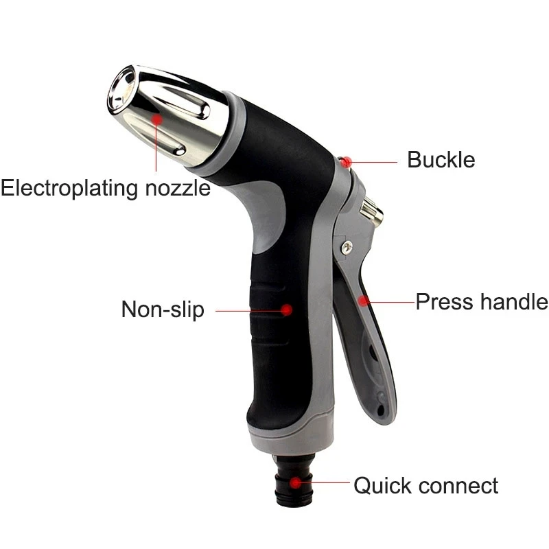 Adjustable High Pressure Washer Gun Patterns Car Wash Machine Garden Watering Hose Nozzle Sprinkler Universal Car Washing Kit