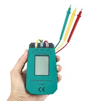 3 Phase Tester Digital Phase Indicator Detector LED Phase Sequence Meter Voltage Tester 40V~600V AC 2