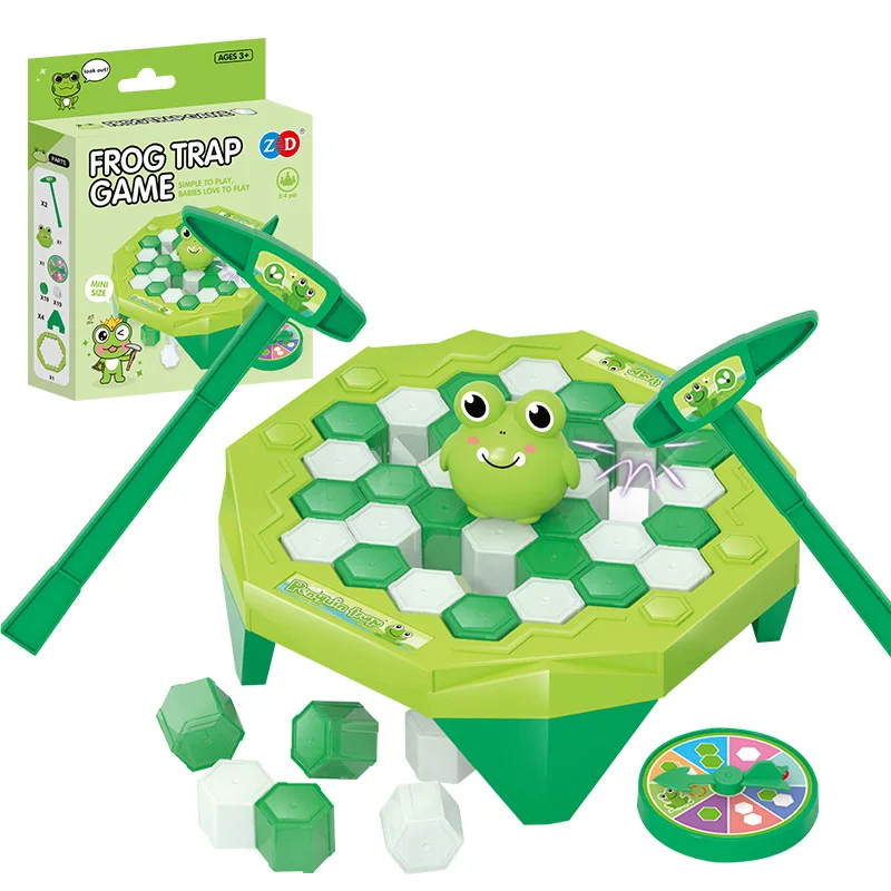 Mini Ice Breaking Penguin frog trap game Parent Child Interactive party board game  jogos de tabulero birthday gifts for kids 5