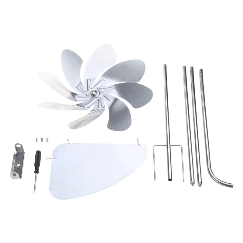 

Металлическая ветряная мельница, уличные ветровые блесны, вращение на 360 градусов, садовые украшения для газона, металлические