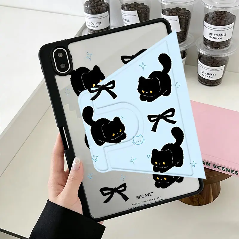 360 Degree Rotating Flip Book Case