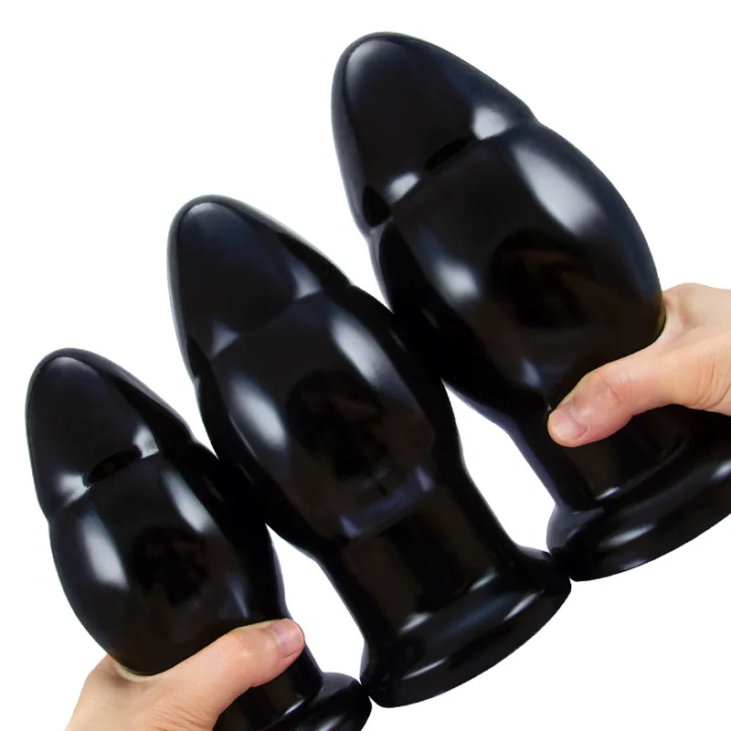 3 Size Huge Anal Plug Big Egg Dildo Butt Plug Vagina Dilator Masturbator  Sex Toy