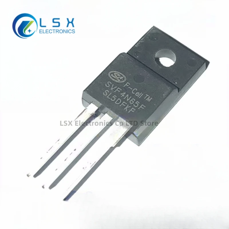 

10pcs New Original Factory Direct Sales Svf4n65f To-220f Encapsulation N Channel Mos Field effect transistor 4a 650v