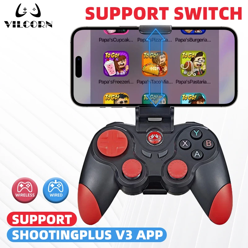 Mobile Game Controller for iPhone Android PC Steam Direct Play 15 Hours  Playtime Phone Gamepad Joystick - AliExpress