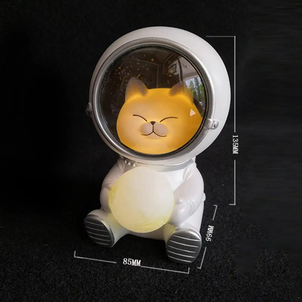 

Fashion Night Lamp Nice-looking Long Lasting Portable Cute Bear Astronaut Lamp