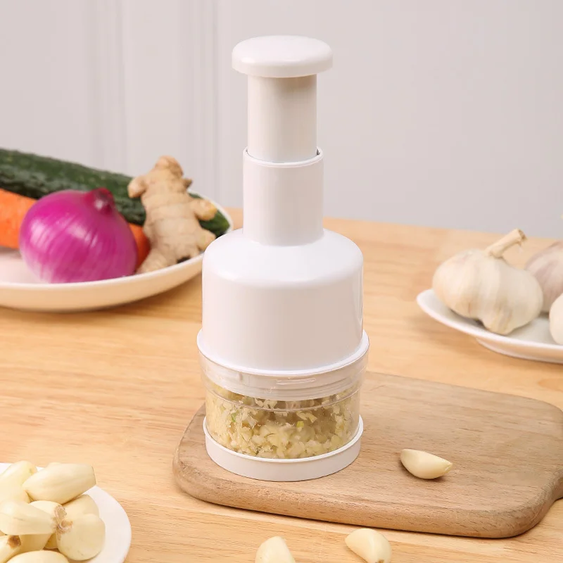 Pressed Garlic Chopper Multi-Function Garlic Crusher 304 Stainless Steel  Garlic Pepper Onion Chopper Kitchen Slice Tools - AliExpress