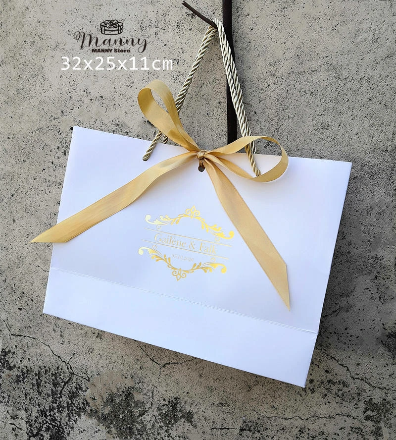 100x Paper Bag Gift Boxes Commodity Packaging Handbag Customize Logo With Frame ,Shopping Promotion Bags Wedding Gifts Wrapping 22 Sa77b246016214b9b86f9a05074d65a13e