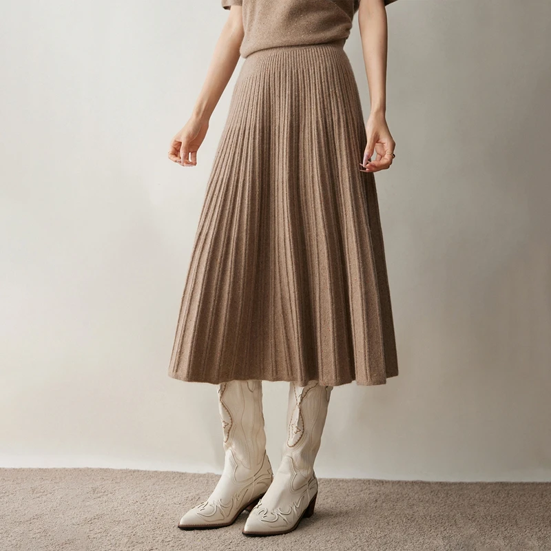Cashmere Skirt Versatility