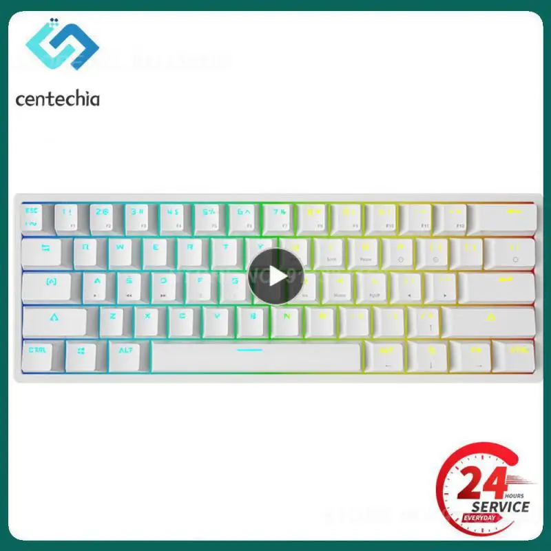 

Беспроводная механическая клавиатура с RGB-подсветкой, 71 клавиша
