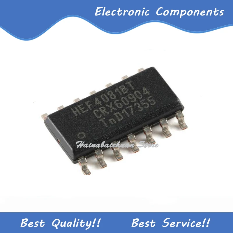 

10 Pcs/Lot HEF4081BT-Q100J SOIC14 New and Original In Stock