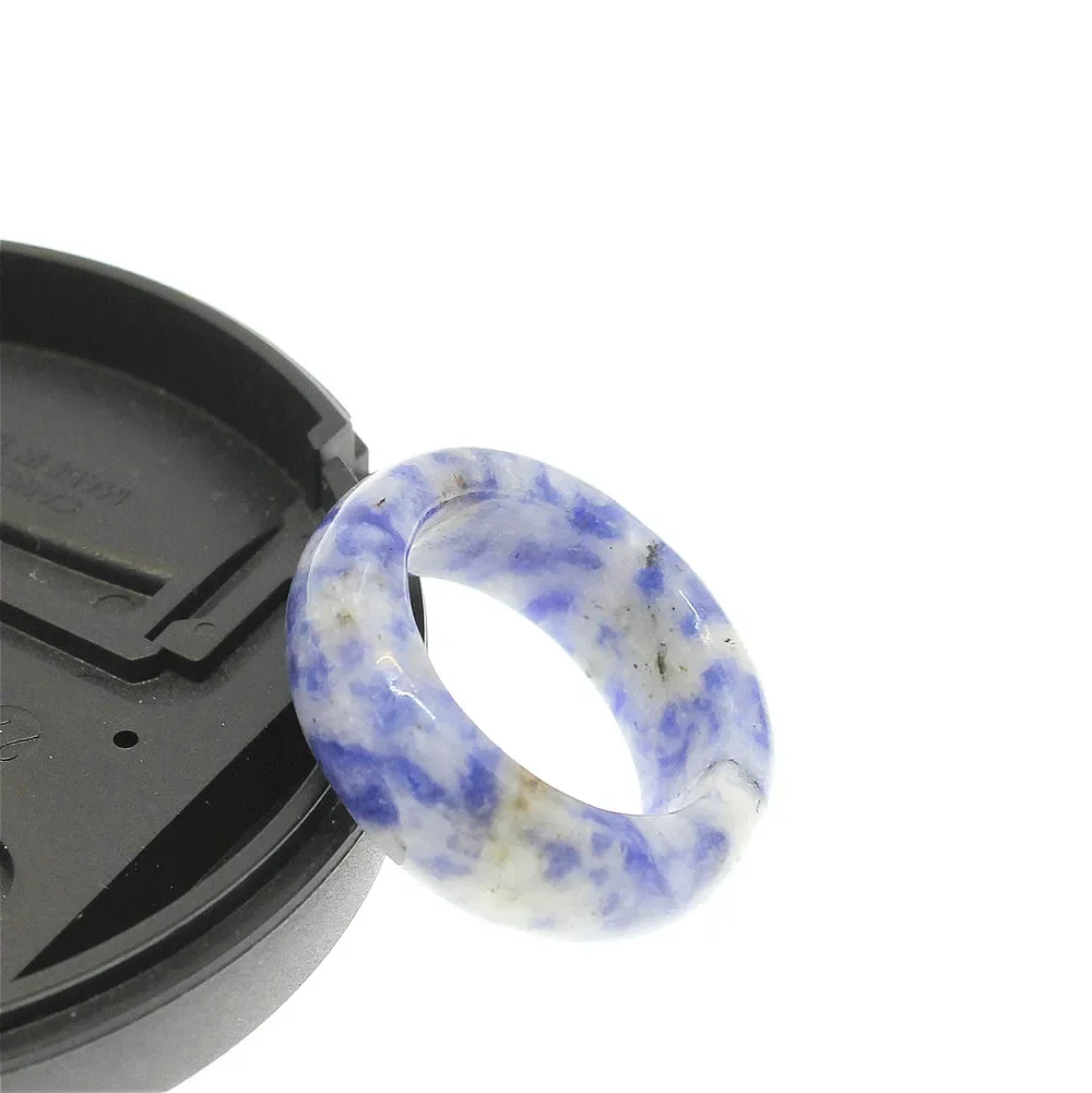 Gemstone Rings Ring Jewelry Agate Two Models 6/8mm Face Width gemstone ring emerald gemstone ring jade ring