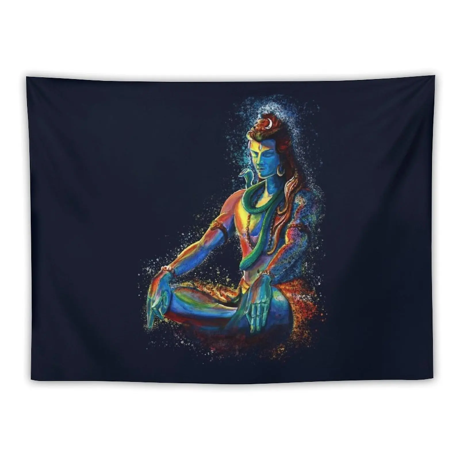 

Shiva in deep Meditation Tapestry Room Decorations Aesthetics Aesthetic Room Decor Room Decor For Girls Tapestry