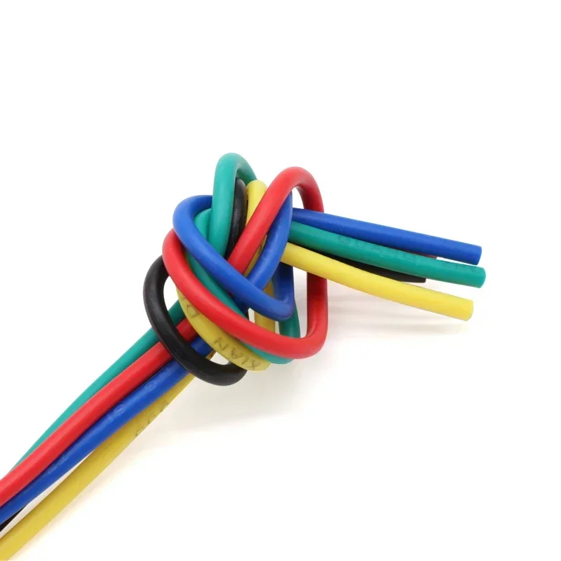 Copper Wire RV Copper Wire Flexible Cable Electric PVC Electrical Cable 300/500V Single-Core Multi-Strand Flexible Wire For Car Audio Wires