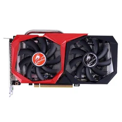 Seven rainbow Tomahawk geforce 1660 super 6G, juego de ordenador de escritorio, comer pollo, tarjeta gráfica independiente