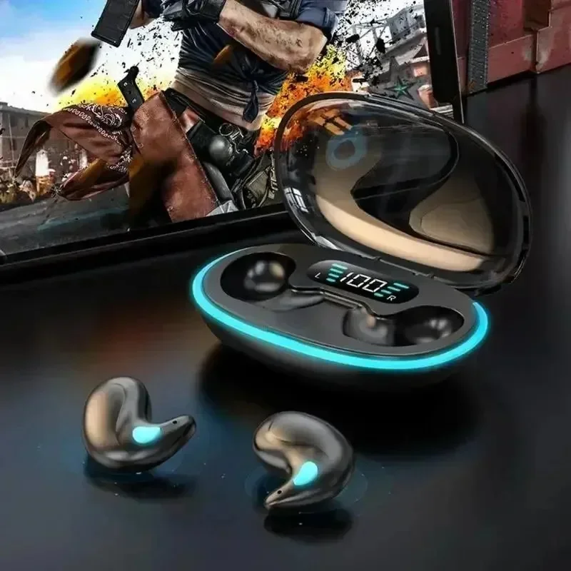 TWS Wireless Bluetooth Earbuds headset Waterproof Earphone Mini earpiece TWS Stereo Headphone for all smartphones 4