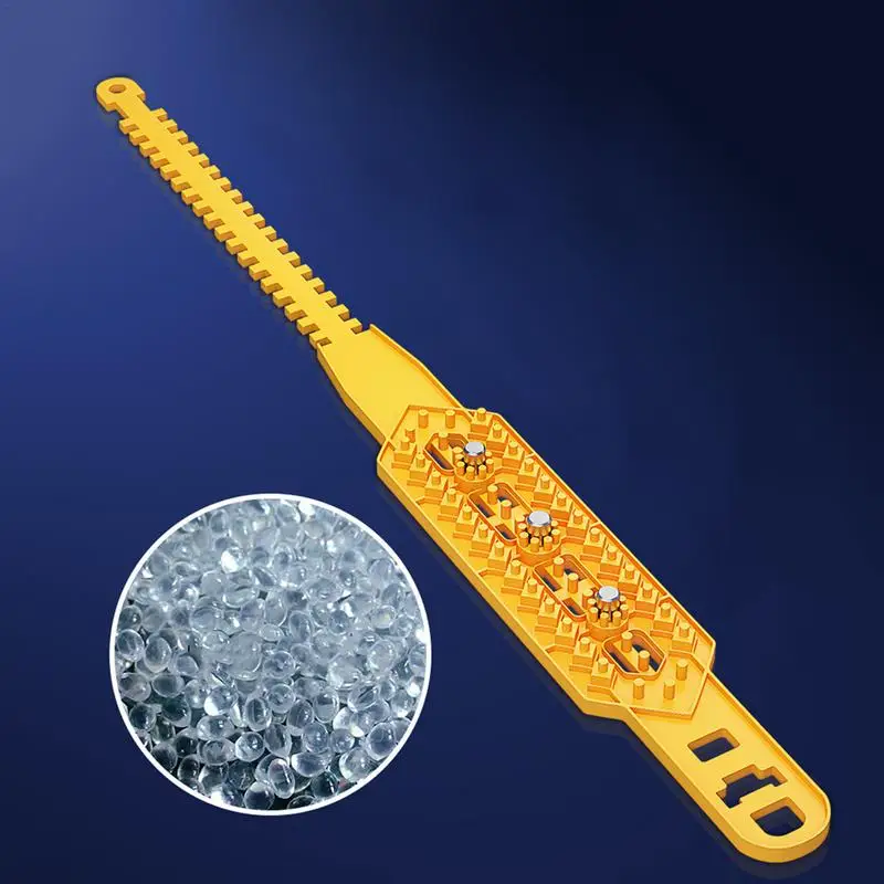 Car Snow Chain 6x Tire Traction Chain Winter Driving Security Anti Skid Snow Chains Thicken Lightweight Grips For