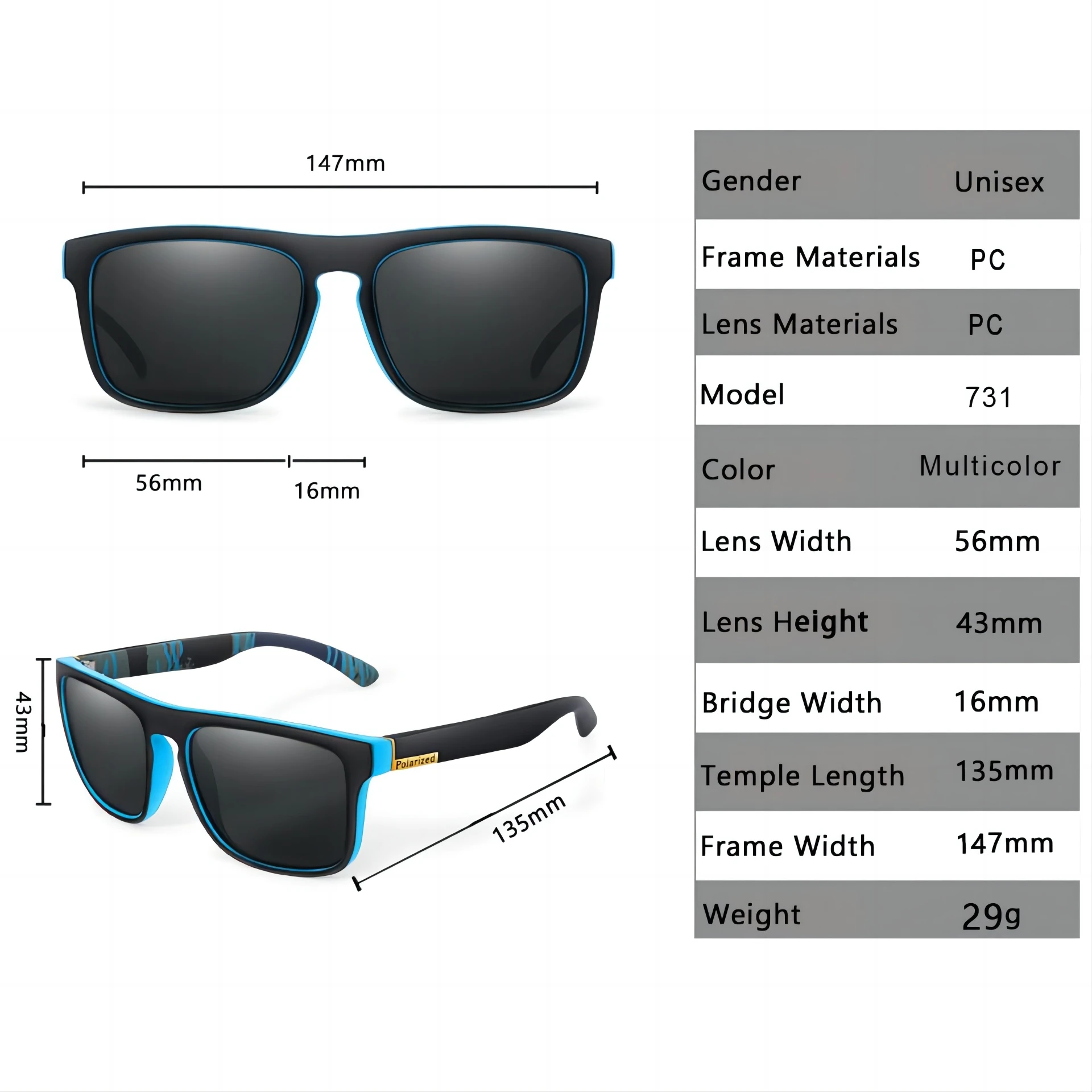 Polarized Fishing Vintage Sunglasses Fishing Glasses Fashion New Goggle Sunglasses Vintage Mens Driving Cycling Glasses Shade Sun Outdoor Trend
