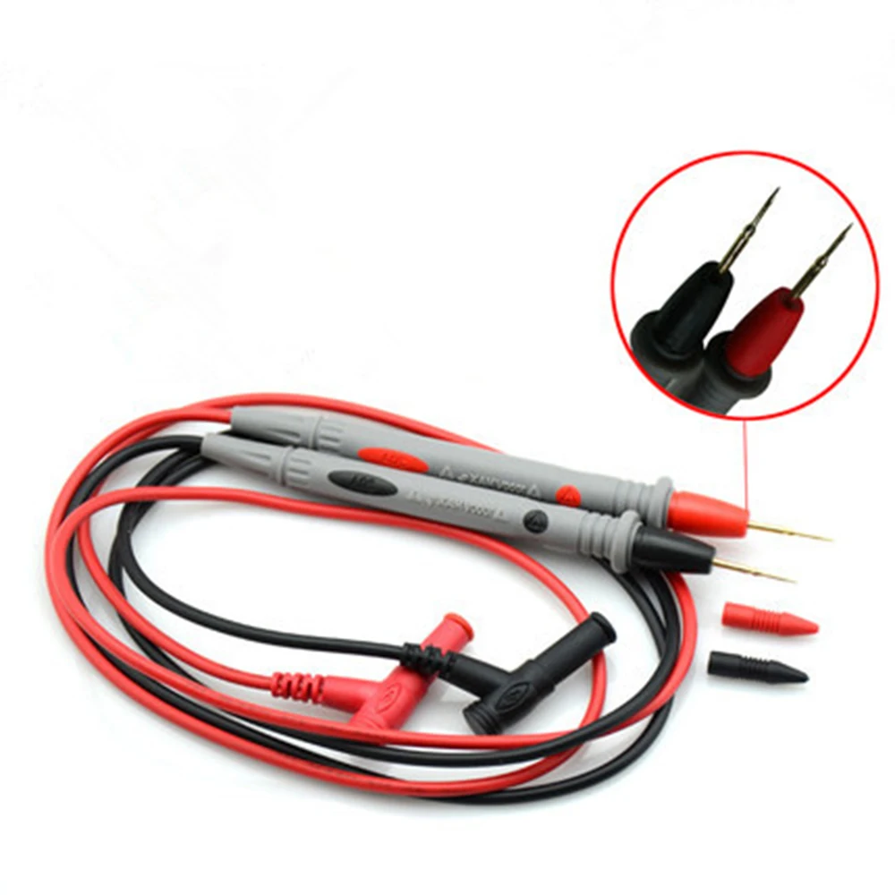 1 pair 2pcs 42 Cooper Wires Test Lead Wire Probe Cable for Multimeter