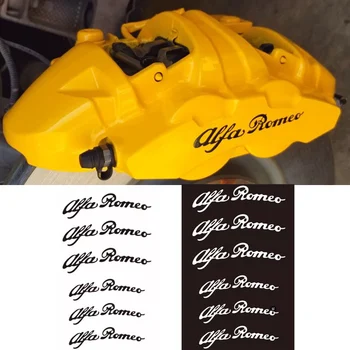 6 pezzi adesivo pinza freno auto decalcomanie resistenti al calore accessori auto per Alfa Romeo Giulietta GT 159 147 156 Mito Brera Giulia