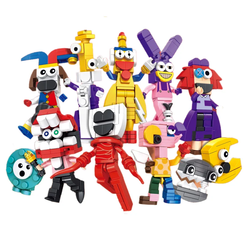 Dinosaur War Machine Action Figure Building Blocks Toy Set