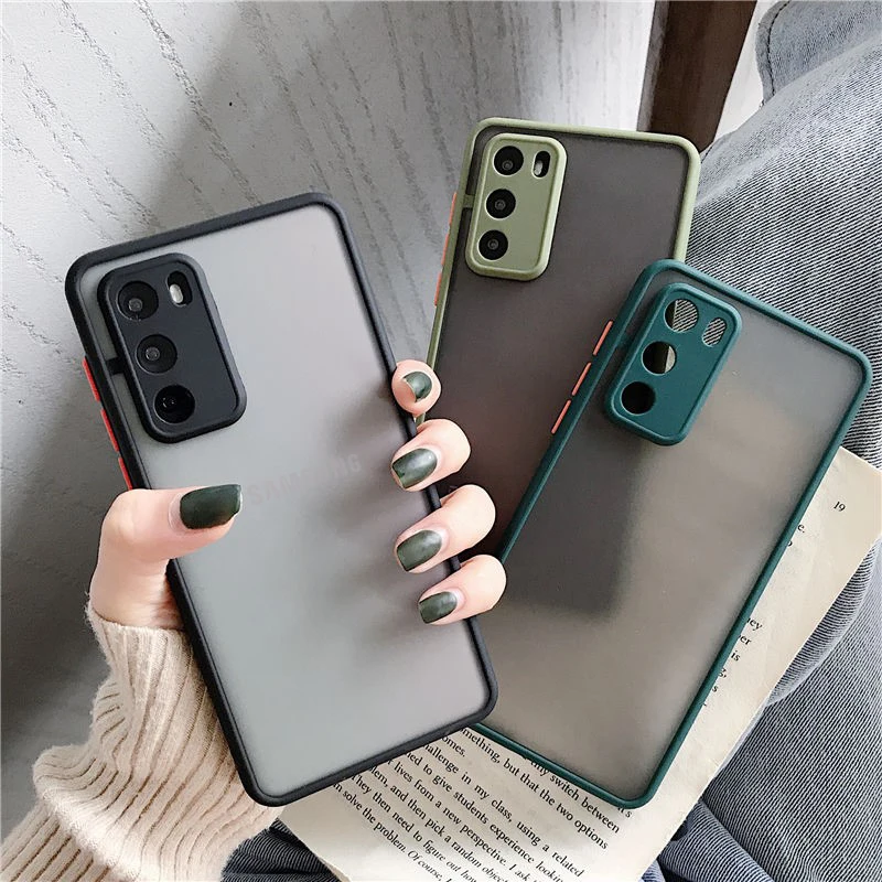 Shockproof Armor Matte Phone Case - Durable Protective Cover
