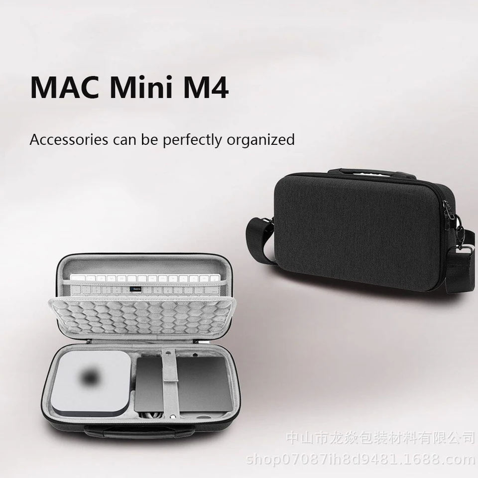 Protective Hard Case for 2024 Mac Mini M4 and Accesserios Carrying