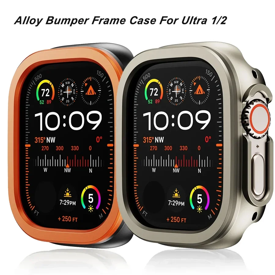 Premium Aluminum Alloy + TPU Protective Bumper Case