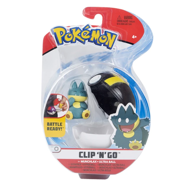 Jeu de ceinture / ceinture / ceinture Pokémon Clip 'n' Go Munchlax