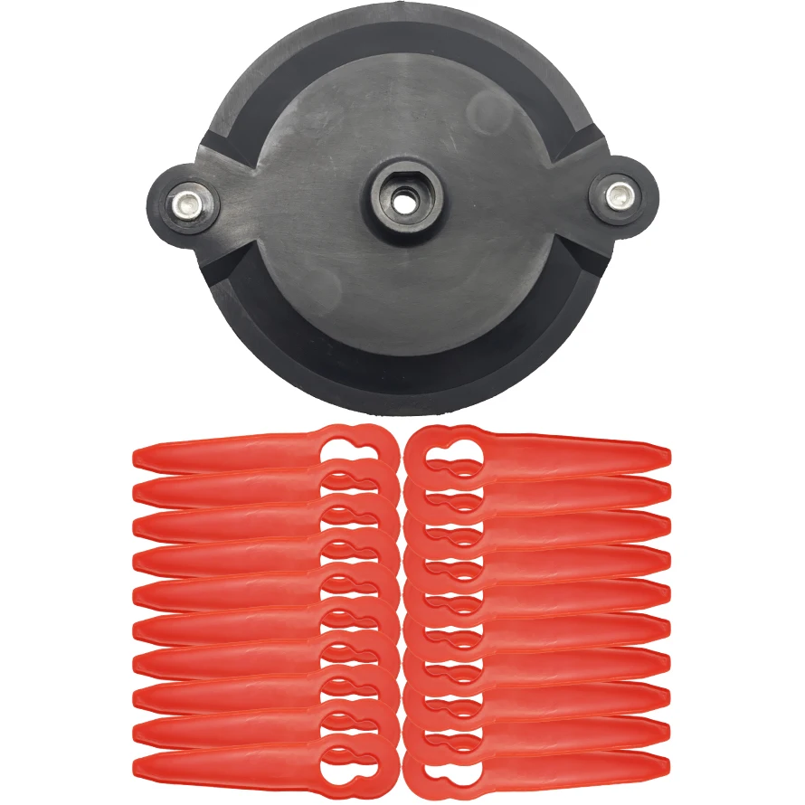 Brush Cutter Head Grass Trimmer Plastic Blade for Parkside PRTA 20Li A1311046 Lawn Mower Trimmer Blade Lawn Mower Parts