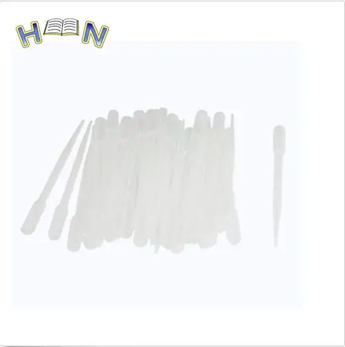 

100PCS/Lot 3ML 140mm Plastic Disposable Graduated Transfer Pipettes Eye Dropper Set
