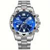2psc high-end fashionable and handsome quartz watch, comfortable to wear, is the first choice for men's gift giving 5