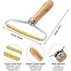 Portable Manual Hair Removal Agent Carpet Wool Coat Clothes Shaver Brush Tool Depilatory Ball Knitting Plush Double-Sided Razor 6