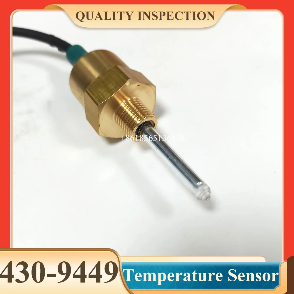 Temperature Sensor 430-9449 4309449 for Caterpillar C7.1 C15 C13 C18 Truck 793F 795F 797F Coolant Temperature Level Sensor