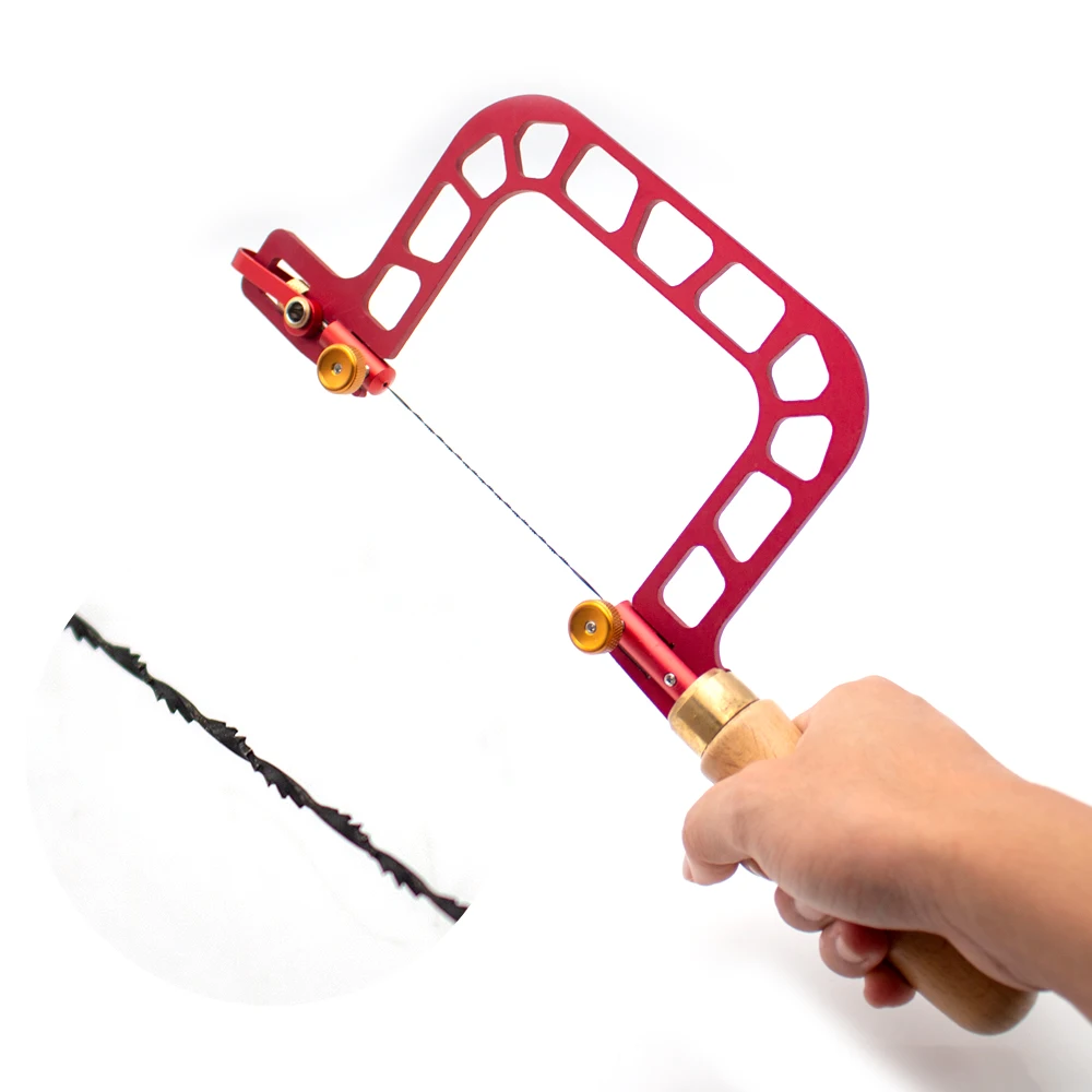 Coping Saw Aluminum Alloy Frame Fret Saw With Diamond Wire Jigsaws For