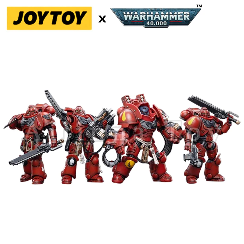 [Pre-Ordine] Joytoy 1/18 Action Figure (4 Pz/Set) Fist Intercessors Collezione Anime Modello Militare Spedizione Gratuita