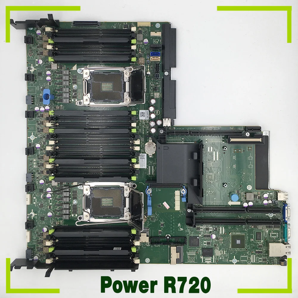 Per La Scheda Madre Del Server Dell Poweredge R720 Completamente Testata Vwt90 Jp31P C4Y3R