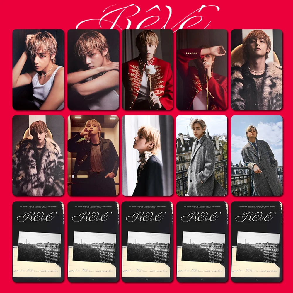 Kpop Photo Cards 10PCS/Lot Idol Holographic Laser Lomo Cards Postcard For Fans Gifts