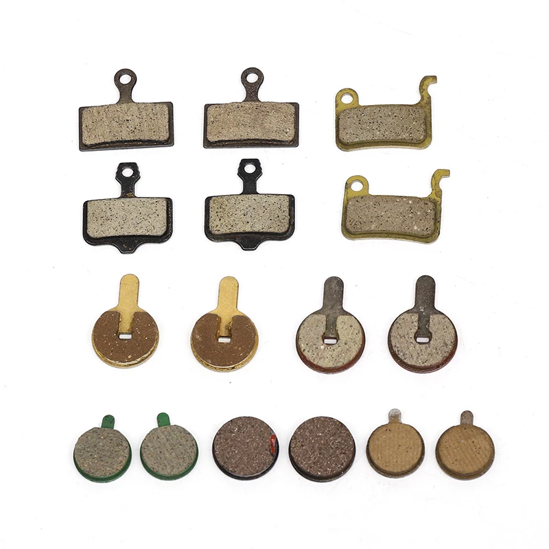 2pcsDiscBrakesofResinBicycleElectricScooterBrakePadsareUsed