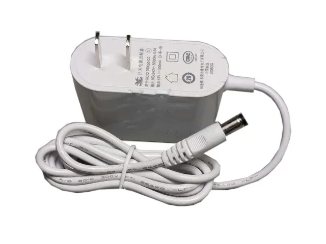 

Power Adapter GQ12-180050-CC, 18V 0.5A, Barrel 5.5/2.1mm, US 2-Pin Plug