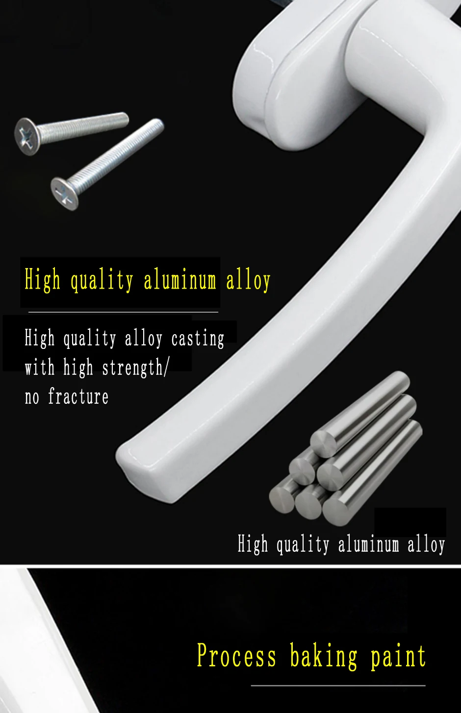 apoiando a transmissão Handle, Key Security, Anti-roubo Window Lock