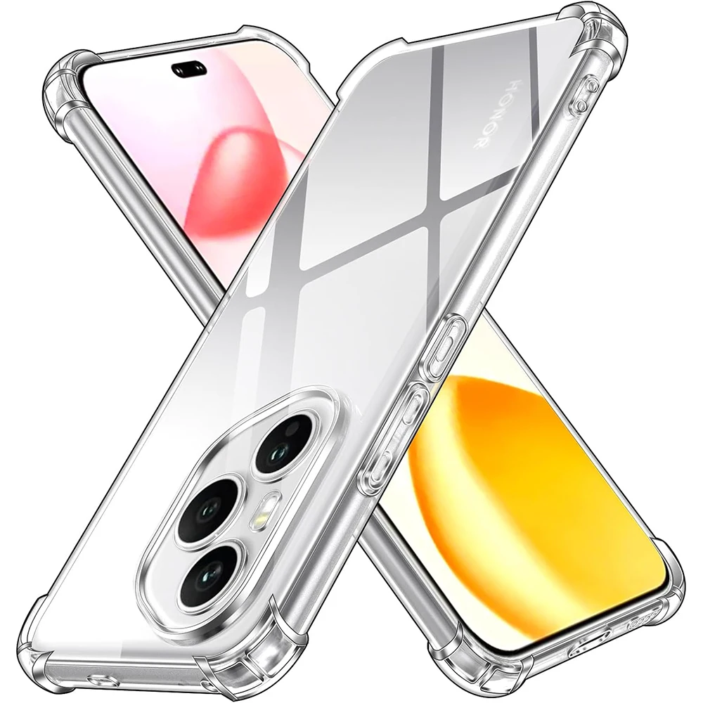 Silicone Soft Shockproof Transparent Slim Phone Case Cover