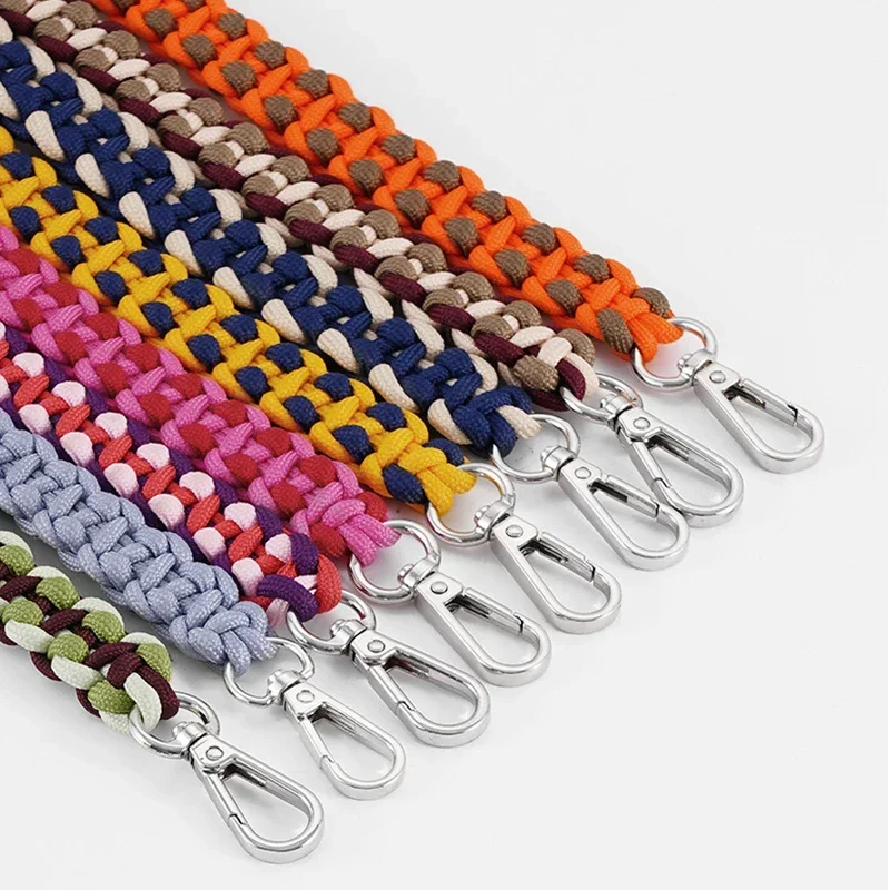 CCBODILY Bag Woven Shoulder Strap For Longchamp Bag Modified Strap Rope Free Punching 92cm Crossbody Shoulder Strap Accessories