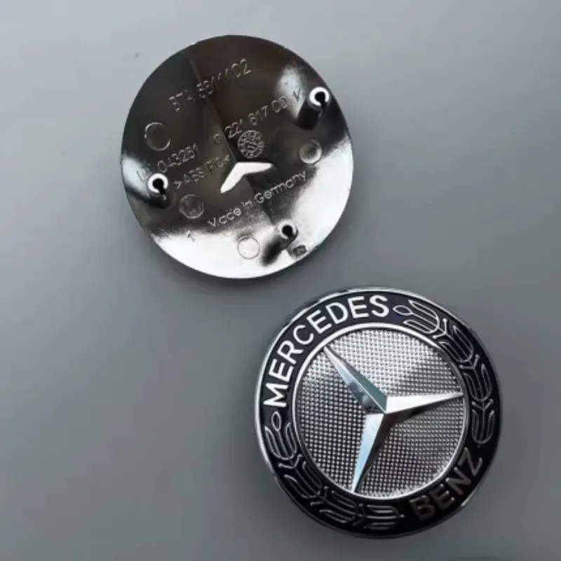 38/42 мм эмблема на капот автомобиля из АБС-пластика для Mercedes Benz ...