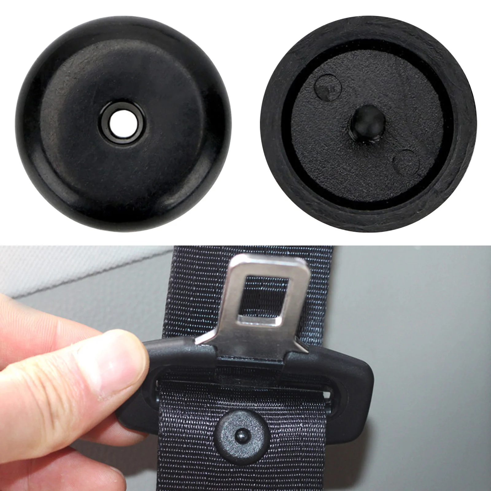10pcs Car Seat Belts Spacing Limit Buckle Clip Stop Button For BMW E36 E46 E90 E39 E30 F30 F10 F20 X5 E53 E70 E87 E34 E92 M Lada