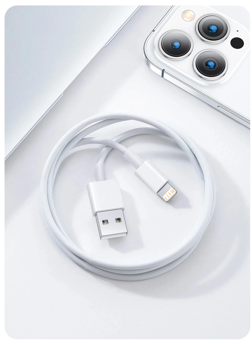Câble USB Pour Apple IPhone 14 13 12 11 Pro Max, Câble De Charge